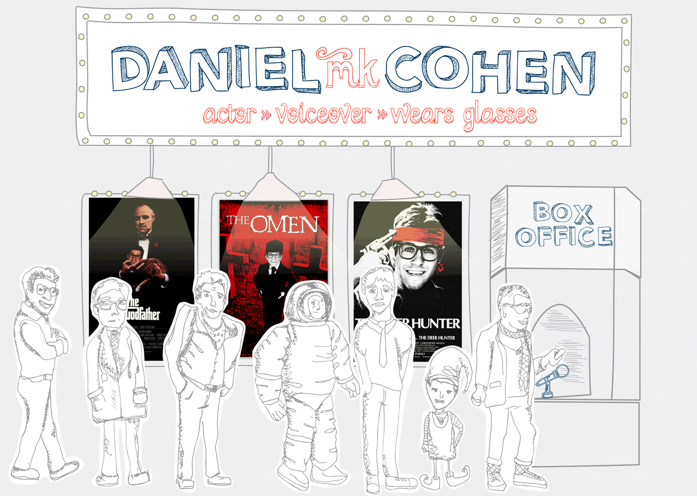 Daniel MK Cohen Actor and Voice over