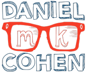 Daniel MK Cohen Actor, Voice Over Wears Glasses